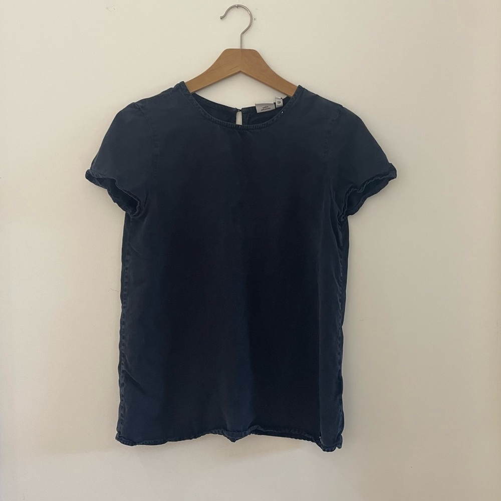 tentree Black Short Sleeve Tee